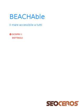 beachable.it tablet förhandsvisning
