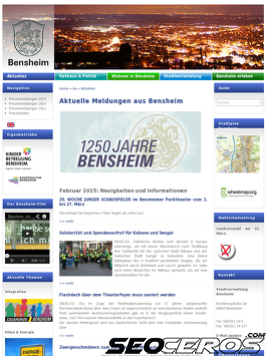 bensheim.de tablet előnézeti kép