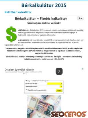 berkalkulator.com tablet Vorschau