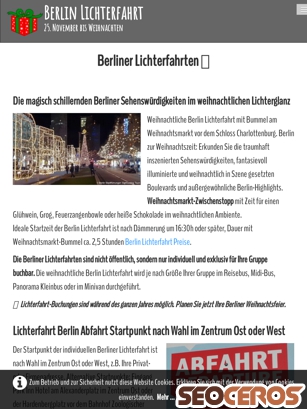 berlin-lichterfahrt.de/berliner-lichterfahrten.html tablet előnézeti kép