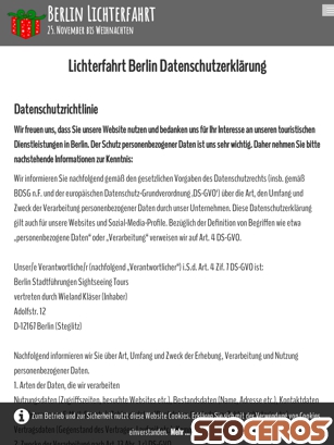 berlin-lichterfahrt.de/datenschutz.html tablet előnézeti kép