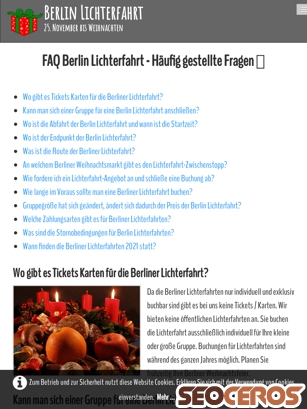 berlin-lichterfahrt.de/faq.html tablet előnézeti kép