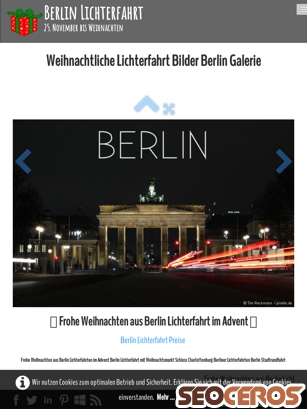 berlin-lichterfahrt.de/frohe-weihnachten.html tablet prikaz slike