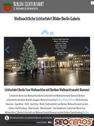 berlin-lichterfahrt.de/lichterfahrt-berlin-tour-weihnachten.html tablet előnézeti kép