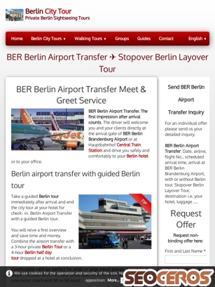 berlin-stadtfuehrung.de/berlin-airport-transfers.html tablet anteprima