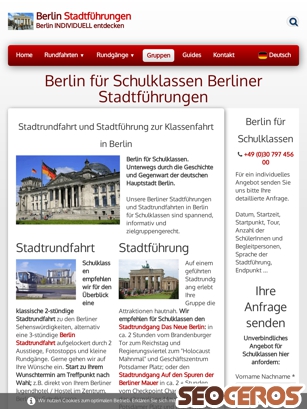 berlin-stadtfuehrung.de/berlin-schulklassen.html tablet previzualizare