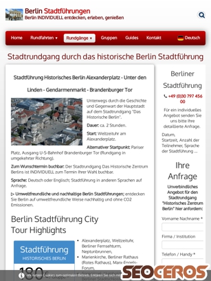 berlin-stadtfuehrung.de/berlin-stadtrundgang-historisch.html tablet előnézeti kép