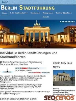berlin-stadtfuehrungen.de tablet náhled obrázku