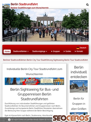 berlin-stadtrundfahrt.com tablet Vorschau
