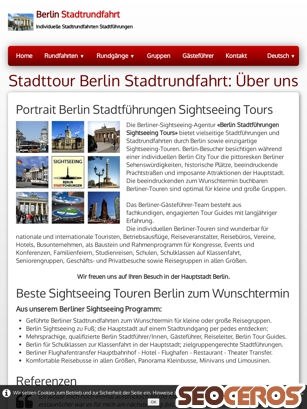 berlin-stadtrundfahrt.com/ueberuns.html tablet obraz podglądowy