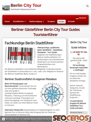 berlin-tour.city/berlin-city-tour-guide.html tablet prikaz slike