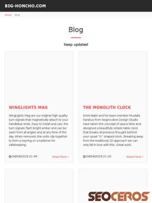 big-honcho.com/blog?page=2 tablet förhandsvisning