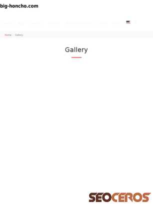 big-honcho.com/gallery tablet előnézeti kép
