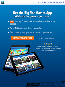bigfishgames.com tablet Vista previa