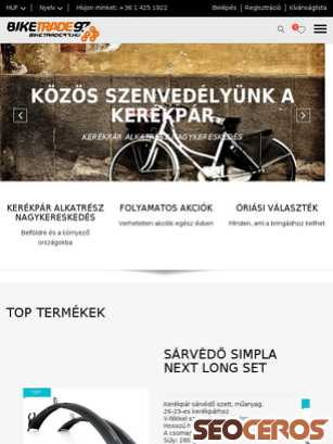 biketrade97.hu tablet náhled obrázku