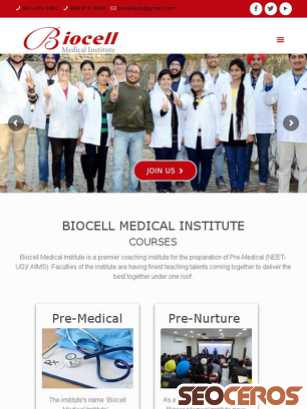 biocelledu.co.in tablet preview