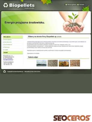 biopellets.pl tablet förhandsvisning