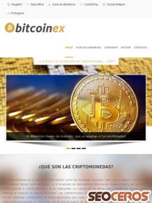 bitcoinex.club tablet prikaz slike