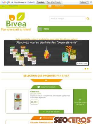 bivea.com tablet förhandsvisning