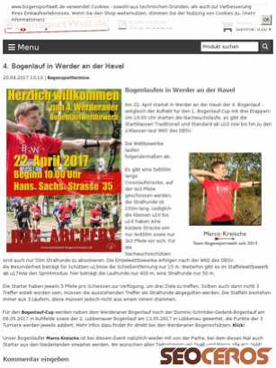 bogensportwelt.de/4-Bogenlauf-in-Werder-an-der-Havel tablet Vorschau