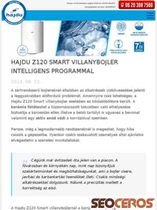 bojler-javitas.hu/hirek/hajdu-z120-smart tablet előnézeti kép