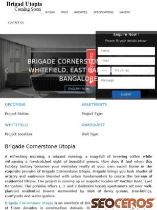brigadecornerstoneutopia.net.in tablet náhled obrázku