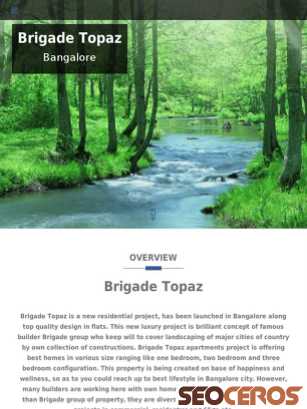 brigadetopaz.ind.in tablet náhled obrázku