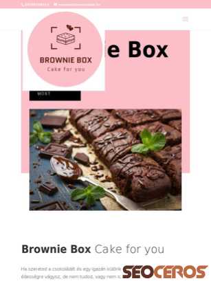 browniebox.hu tablet náhled obrázku
