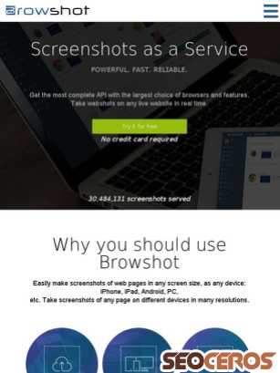 browshot.com tablet anteprima
