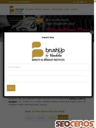 brushup.co tablet preview