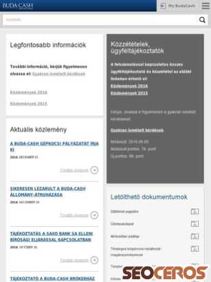 budacash.hu tablet előnézeti kép
