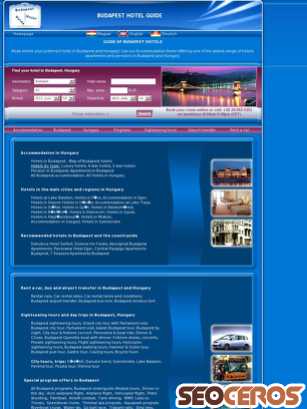 budapest-hotel-guide.hu tablet előnézeti kép