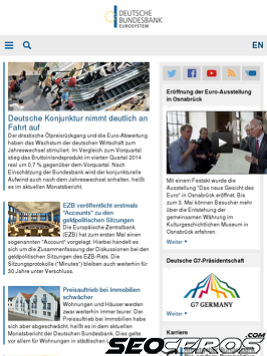 bundesbank.de tablet obraz podglądowy