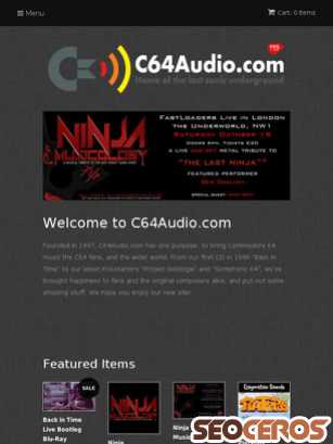 c64audio.com tablet előnézeti kép