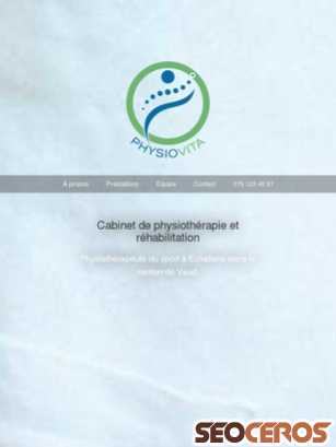cabinet-physio.ch/v1 tablet previzualizare