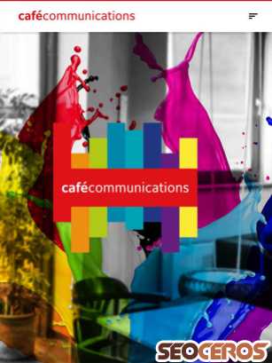 cafecommunications.hu tablet preview