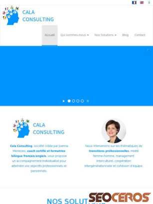 cala-consulting.com/fr tablet preview
