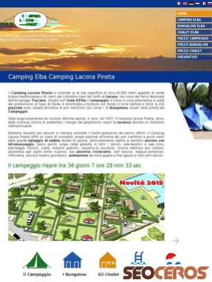 campinglaconapineta.com tablet előnézeti kép
