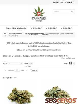 cannabis-ultra-light.com/en/14-cannabis-wholesaler-europe-purchase-cbd-with-less-than-02-thc tablet preview