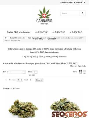cannabis-ultra-light.com/en/14-europe-uk-usa-canada-cannabis-wholesaler-purchase-cbd-with-less-than-02-thc tablet előnézeti kép