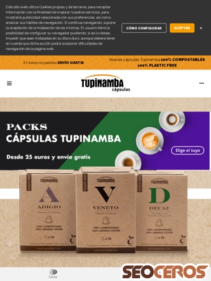 capsulastupinamba.com tablet 미리보기