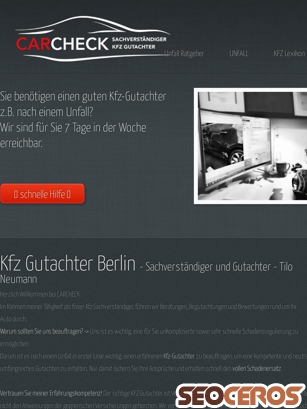 carcheck-berlin.de tablet obraz podglądowy