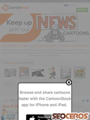 cartoonstock.com tablet Vista previa