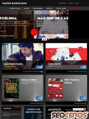casino-barcelona.com tablet náhľad obrázku