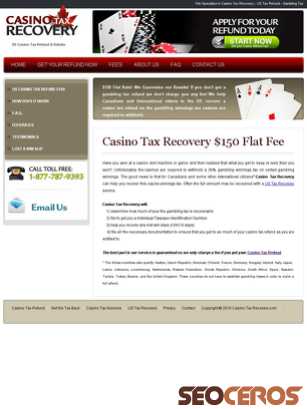 casinotaxrecovery.com tablet 미리보기