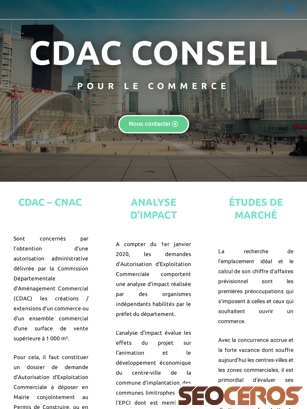 cdac-conseil.fr tablet Vista previa