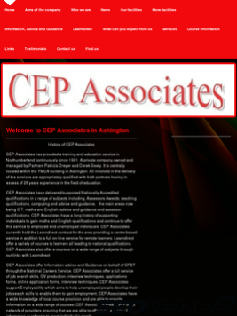 cepassociates.co.uk tablet vista previa