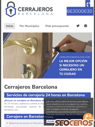 cerrajerosbarcelona.com tablet vista previa