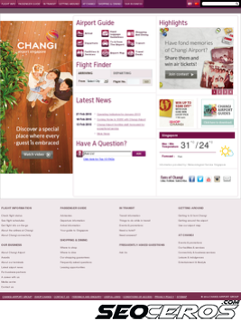 changiairport.com tablet előnézeti kép