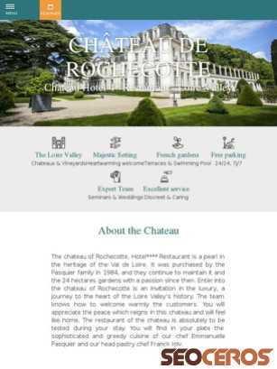 chateau-de-rochecotte.fr tablet náhľad obrázku